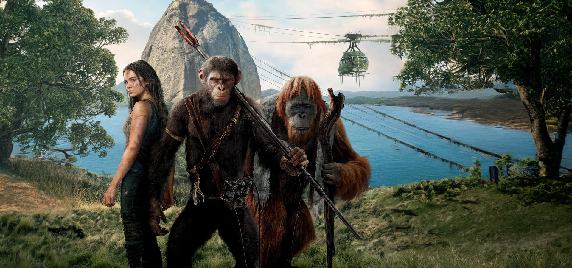 دانلود فیلم Kingdom of the Planet of the Apes 2024 پادشاهی سیاره میمون ها